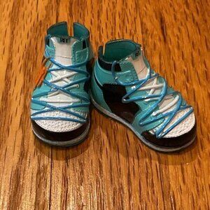 Rainbow High Doll River Kendall Teal High Top Sneaker Shoes